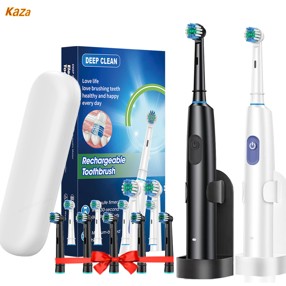 Teeth Whitening Kit - Elektrische tandenborstel met houder Slimme timerborstel