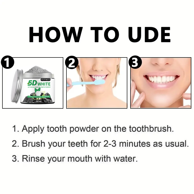 YUlTlKUE 5D Wit Actief houtsko - Teeth Whitening Near Me recensie en prijs
