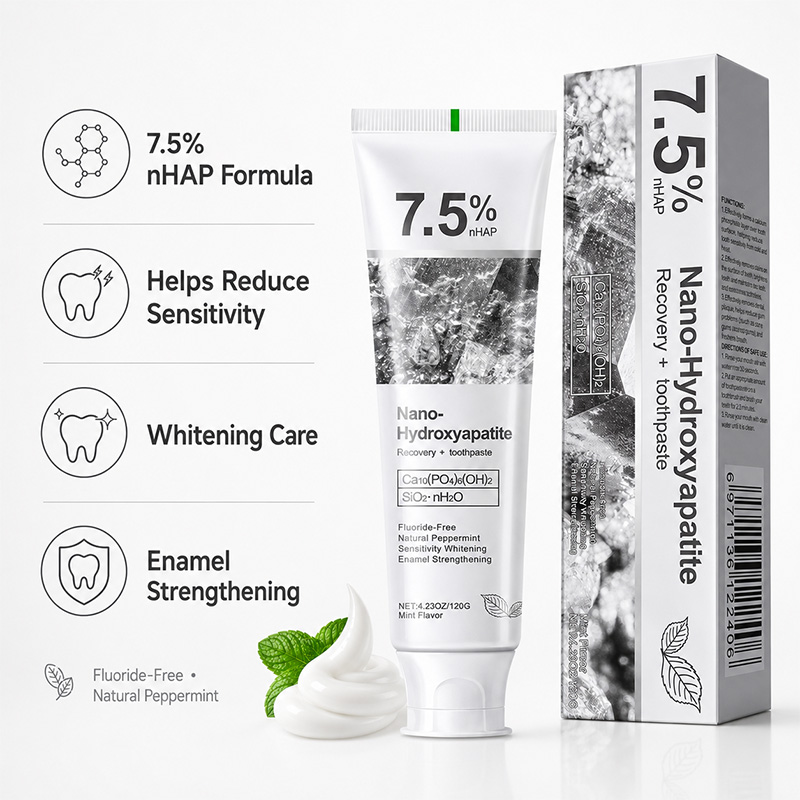 5/6 Stuks 7.5% nHAP Nano Hydro - Teeth Whitening Kit recensie en prijs