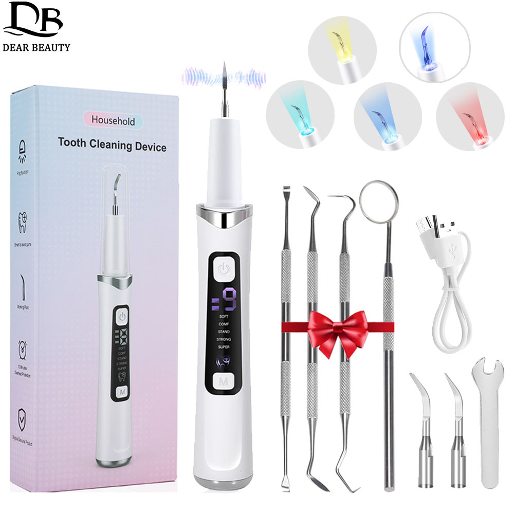 5 LED Licht Ultrasone Tandrein - Teeth Whitening Mouthwash recensie en prijs